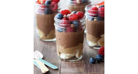 Layered Chia & Almond Parfait | kulture.store