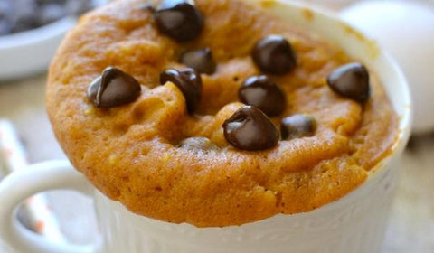 Choc Chip Pumpkin Mug Cake | kulture.store