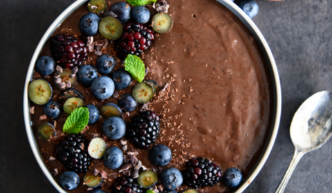 Chocolate Berry Smoothie Bowl | kulture.store