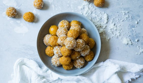 Lemon Turmeric Protein Balls | kulture.store