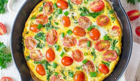Tomato Basil Frittata | kulture.store